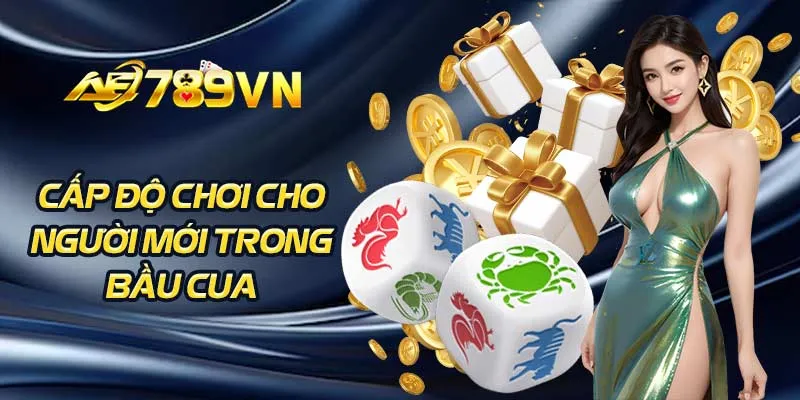 Cấp độ chơi cho người mới trong bầu cua 